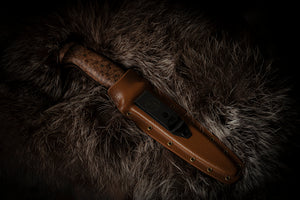HS Puukko burl